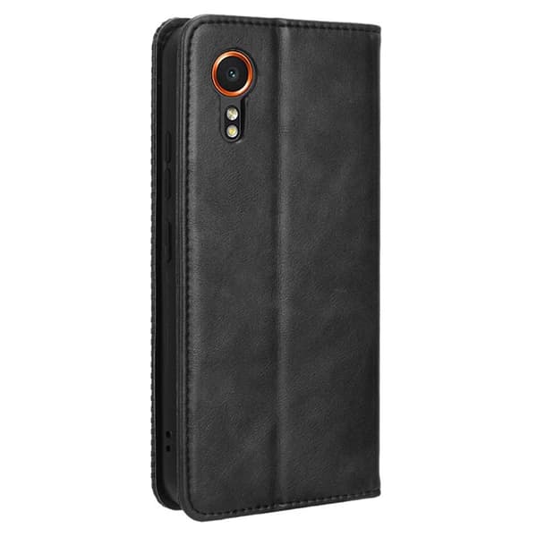 Samsung Galaxy Xcover 7 Wallet Case Cover Shell Black