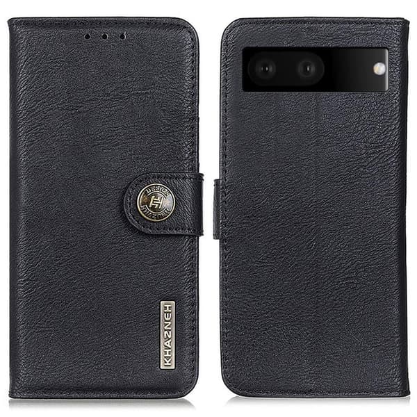 KHAZNEH Google Pixel 7 Lommebok - deksel - Svart Black