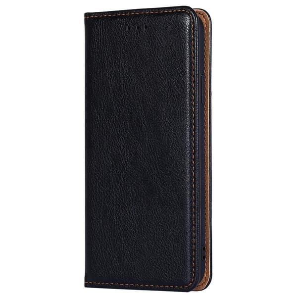 Google Pixel 6a Stand Telefontaske Fuld Beskyttelse Pung Cover - Sort Black
