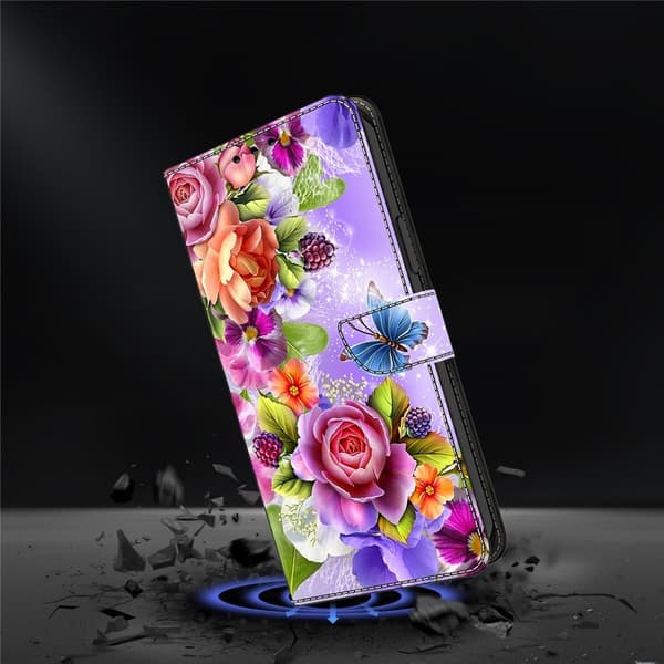 För Google Pixel 10 Pro / 10 / 9 Pro / 9 Plånboksfodral Mönstertryckt PU-läder Flip Stativ Mobilfodral multifärg