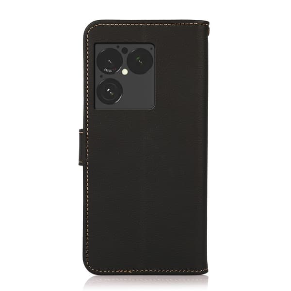KHAZNEH Læder Pungcover til Sony Xperia 1 VIII Black