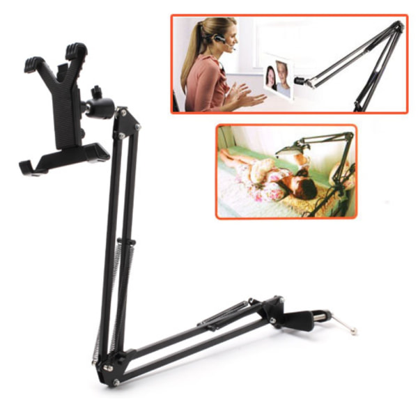 Universal 360 Degree Rotation Rack for iPad and 7~10.1-" Tablet Black