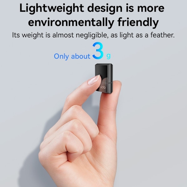 WiFi4-sovitin 150 Mbps:n nopea USB-langaton sovitin sisäänrakennetulla antennilla Black