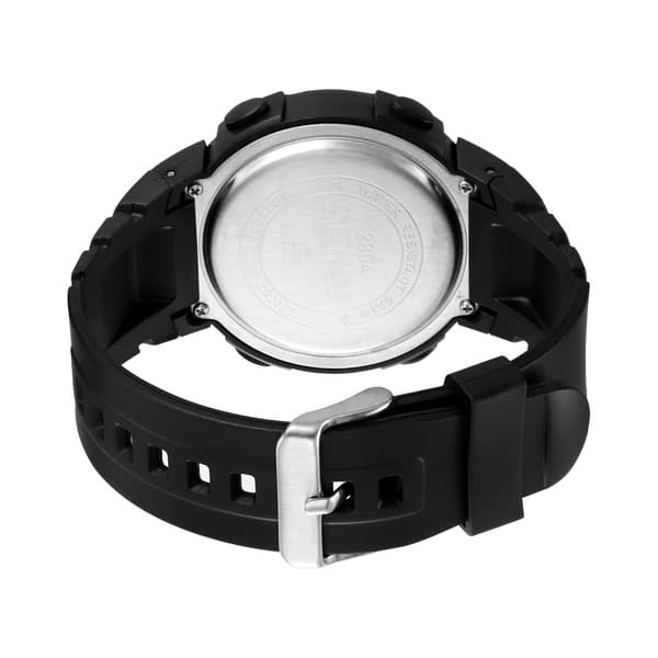 SKMEI Digital Elektronisk Armbåndsur Ur Dobbelt Tid - Sort Black