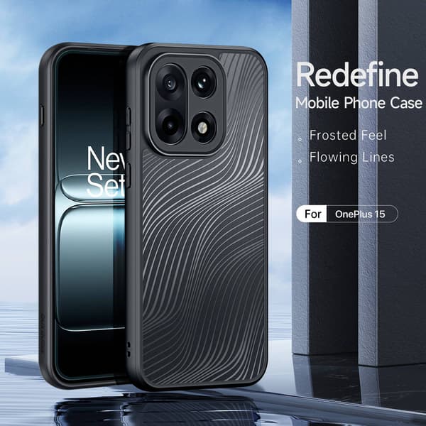 DUX DUCIS mobildeksel for OnePlus 15 5G Black