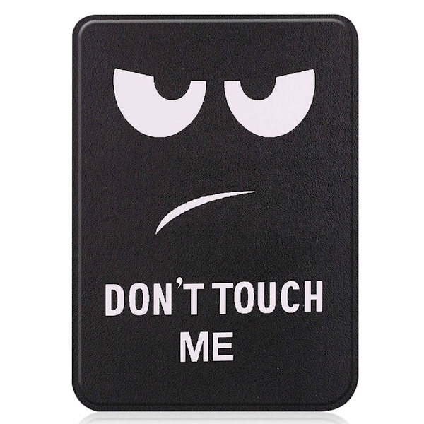 Fodral till Kobo Clara 2E läsplatta - Don't Touch Me Svart