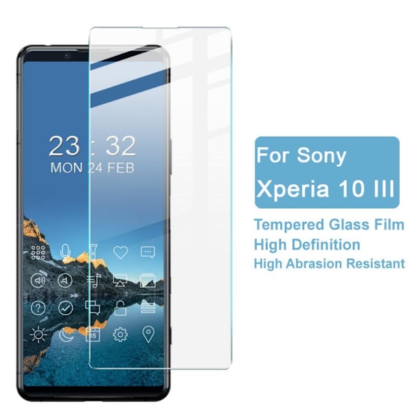 IMAK Härdat Glas till Sony Xperia 10 III Transparent