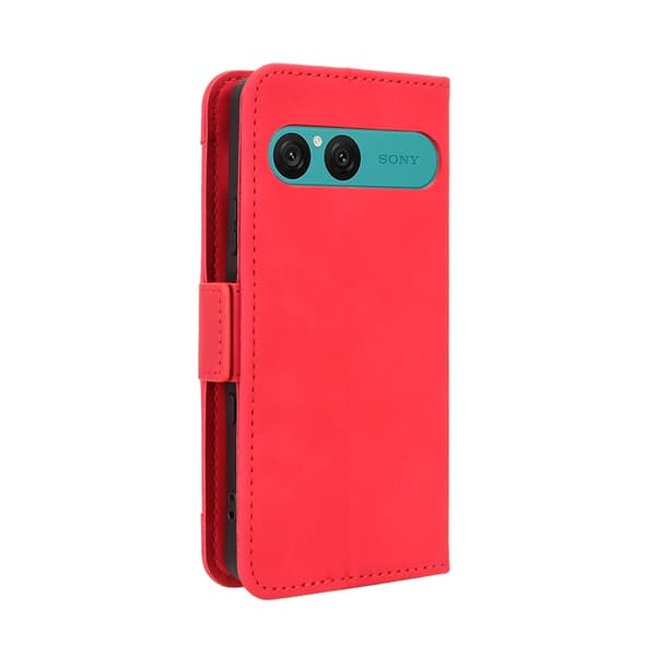 Pung etui Cover Cover til Sony Xperia 10 VII - Red Red