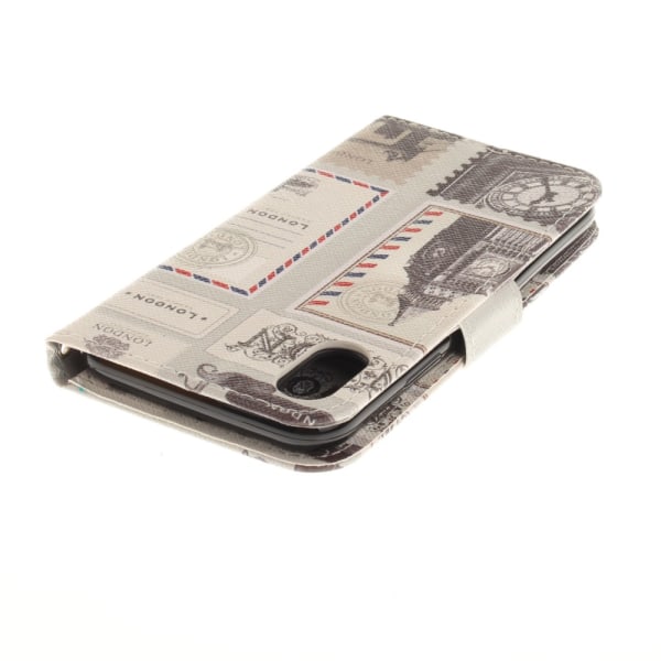 iPhone X Wallet Case - London Elements