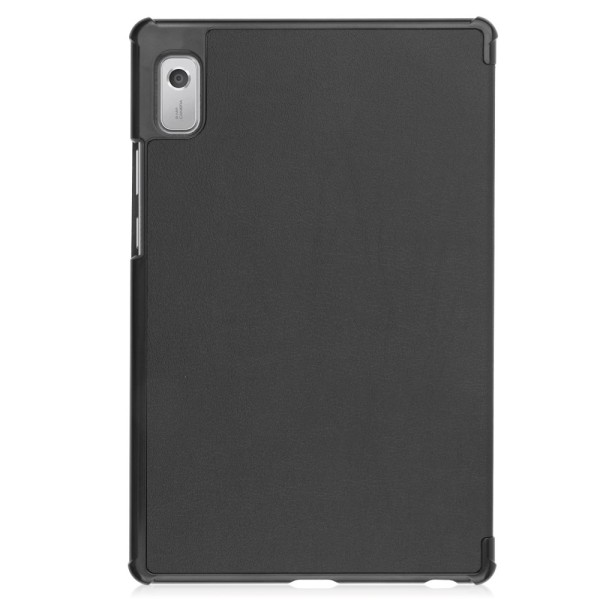Til Lenovo Tab M9 Trifoldet Stativdæksel - Sort Black