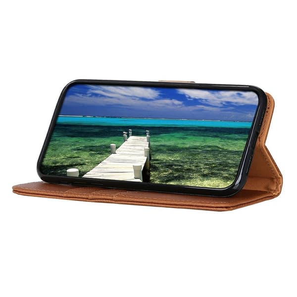 KHAZNEH Samsung Galaxy A26 Lommebok-deksel Brown