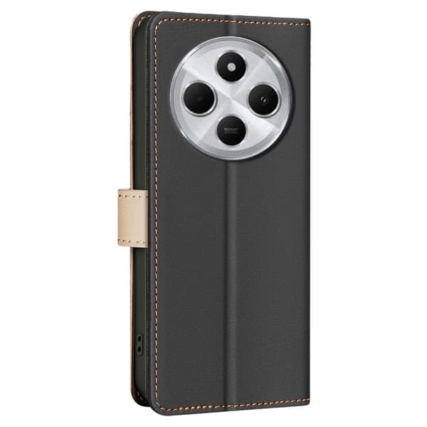BINFEN Plånboksfodral till Xiaomi Redmi 14C Svart