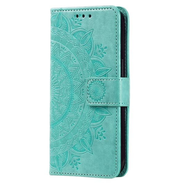 För Xiaomi Redmi A5 4G / Poco C71 4G Stativfodral Totem  Plånboksfodral Grön