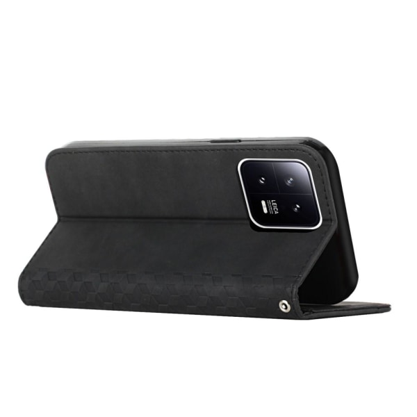 Xiaomi 13 Wallet Cover Telefontaske med rem - Sort Black