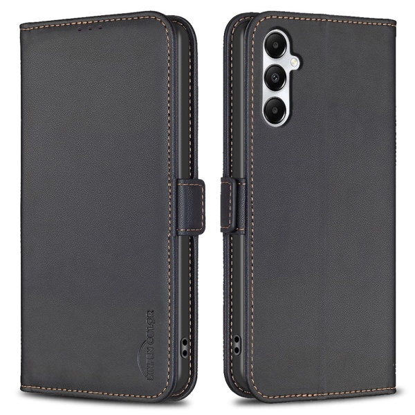 BINFEN COLOR lommebokdeksel for Samsung Galaxy A05s telefon Black
