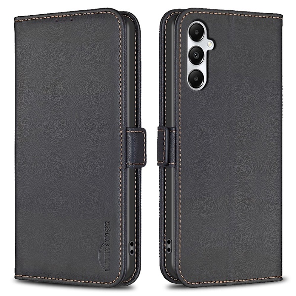BINFEN COLOR til Samsung Galaxy A05s telefontegnebogsdæksel Black