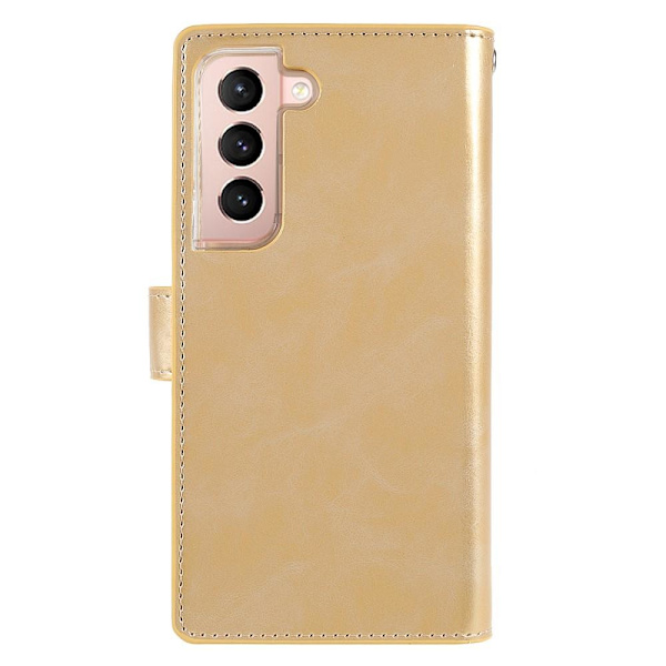 Samsung Galaxy S22 MERCURY GOOSPERY Mansoor Wallet Case - Gold Gold