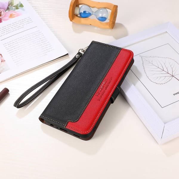 KHAZNEH telefoncover til Xiaomi 13 - sort/rød Black