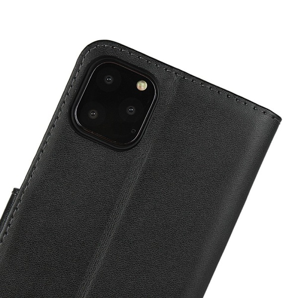 iPhone 11 Plånboksfodral / Fodral Läder - Svart Svart