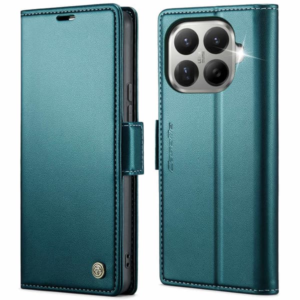CASEME Till Xiaomi 17T Plånboksfodral Grön