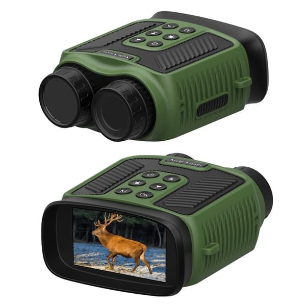 HD - videokiikarit Night Vision suojalasit Metsästyskamera Green