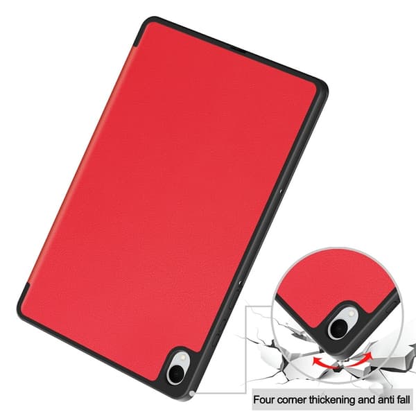 Trifoldet stativ Smart Taske til Samsung Galaxy Tab S11 Red