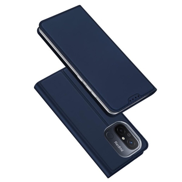 DUX DUCIS Skin Pro Series Taske med Kortspor Xiaomi Redmi 12C - Blue