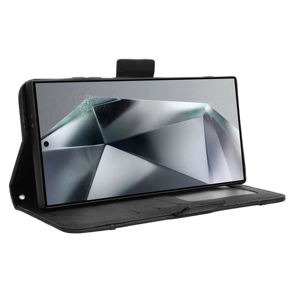 Tegnebogstelefontaske til Samsung Galaxy S24 Ultra Black