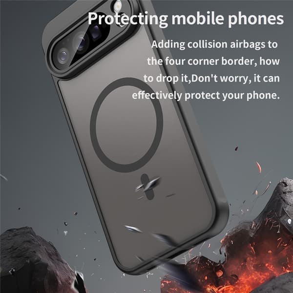 Magnetisk mobildeksel for Google Pixel 10 Pro XL Black