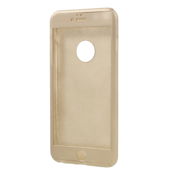 360 Skal till iPhone 6 / 6s - Skydd för hela din iPhone - Guld Gold
