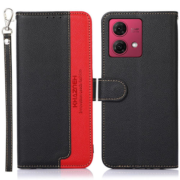 KHAZNEH Telefondæksel til Motorola Moto G84 5G Black