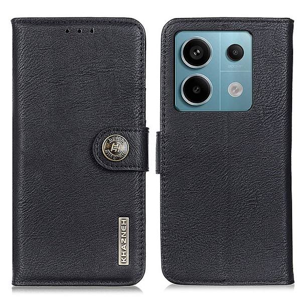 Til Xiaomi Redmi Note 13 Pro 5G Case Shell KHAZNEH Sort Transparent