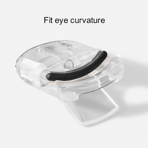 Ögonfransböjare Sminkverktyg Eye Lash Curling Clip Transparent