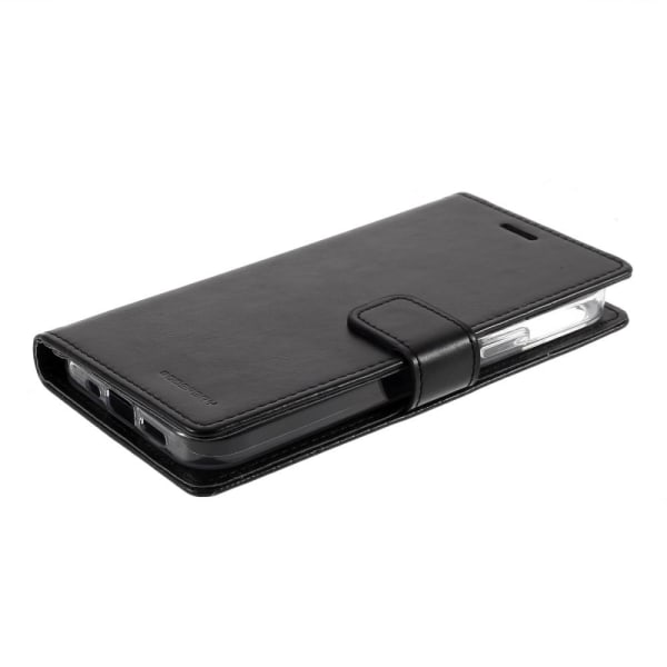 MERCURY GOOSPERY Blue Moon Wallet Case iPhone 12 Mini Sort Black