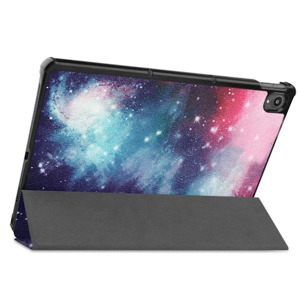 Trefoldet stativdæksel til Lenovo Tab P11/P11 Plus - Starry Sky Multicolor