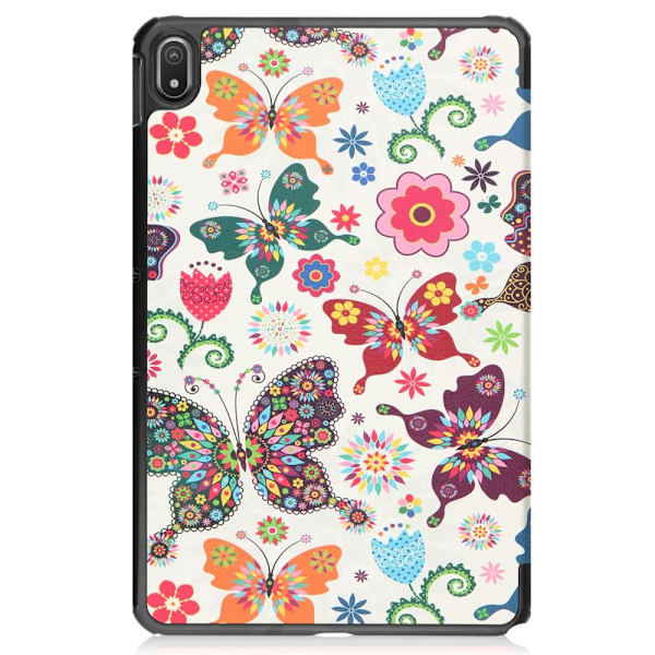 Tabletstativ Slim Fit Cover til Nokia T20 - Sommerfugle Multicolor