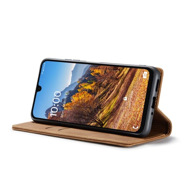 CASEME Retro Pung Taske til Samsung Galaxy A26 Brown