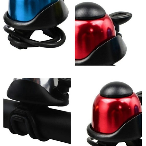 Ninebot ES Series Bell Horn 360 astetta pyörivälle polkupyörän kellolle - Musta Black one size
