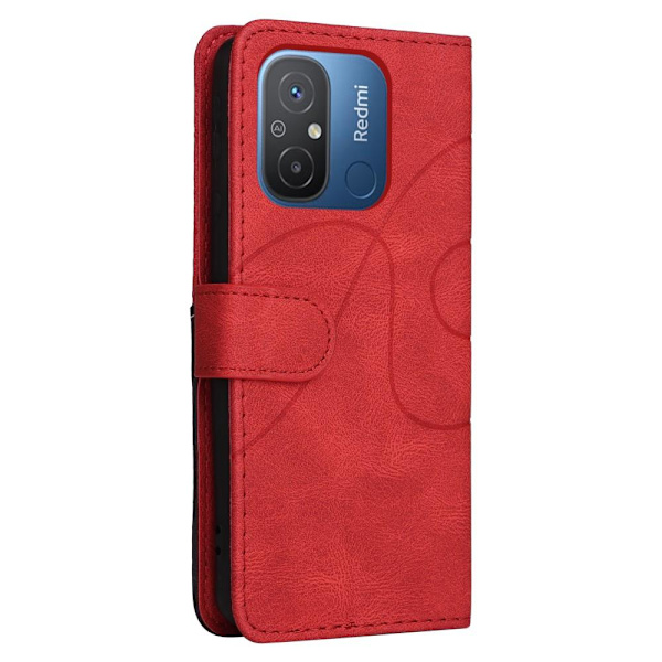 Til Xiaomi Redmi 12C KT - serie - 1 dobbeltfarve Red