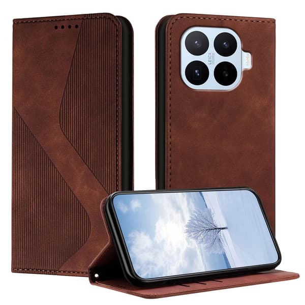 Til Xiaomi 17T Pungcover Brown