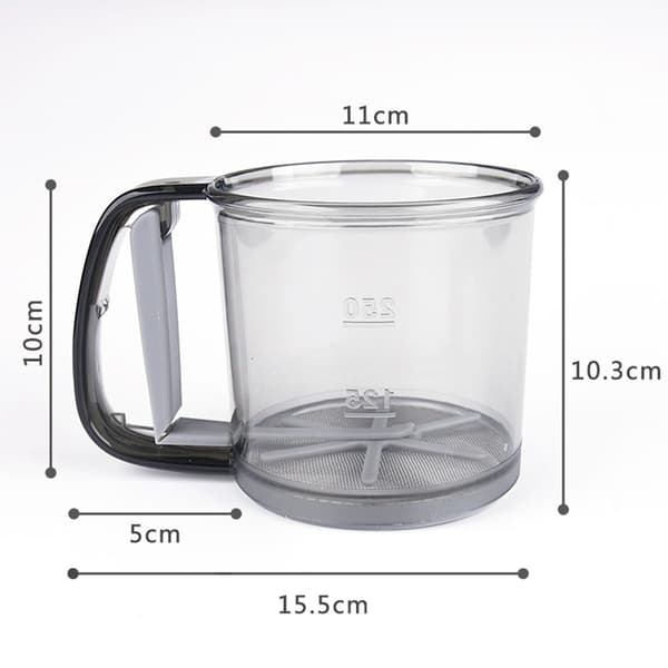 Kjøkken Bakemel Sil Cup Sil Mel Bake Kjøkken Transparent