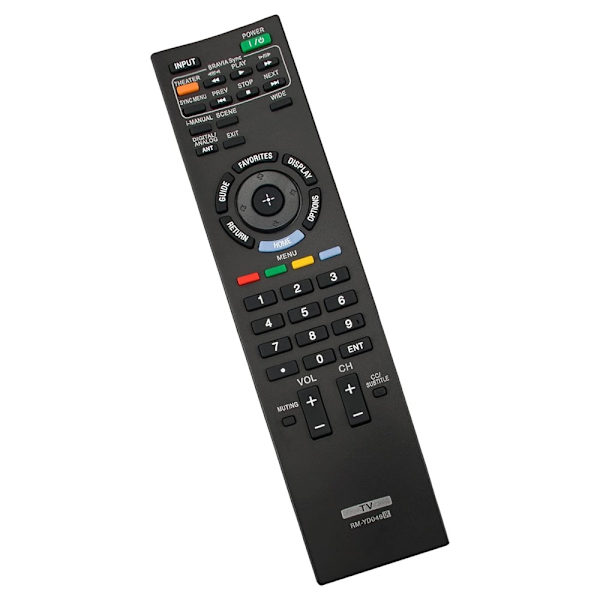 Fjernkontrollerstatning for RM-YD049 For Sony TV Black