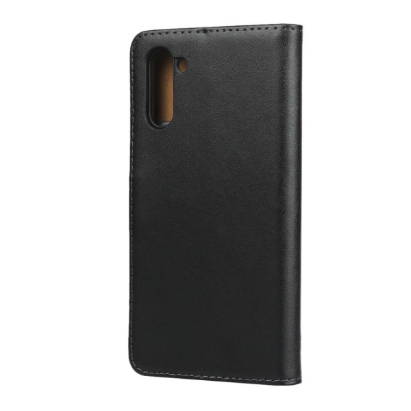 Pung Stand Telefontaske til Samsung Galaxy Note 10 - Sort Black