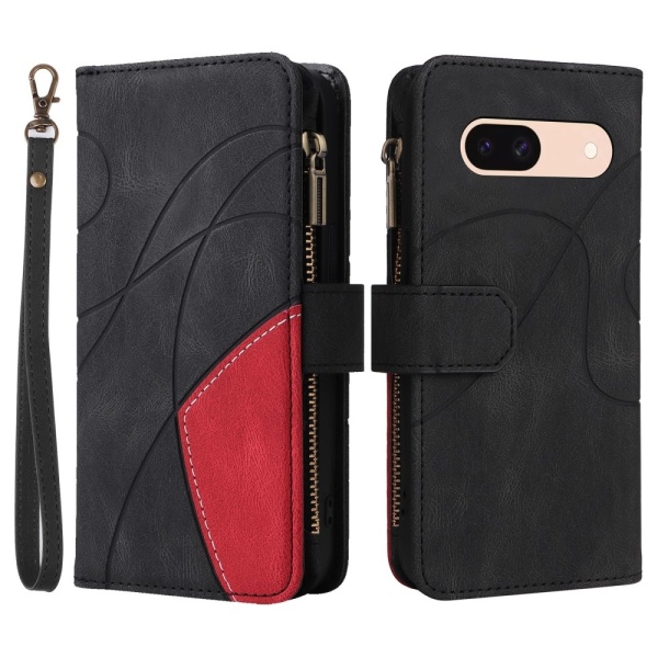 KT Multi-Function Series-5 Til Pixel 8a Telefontaske Sort Black