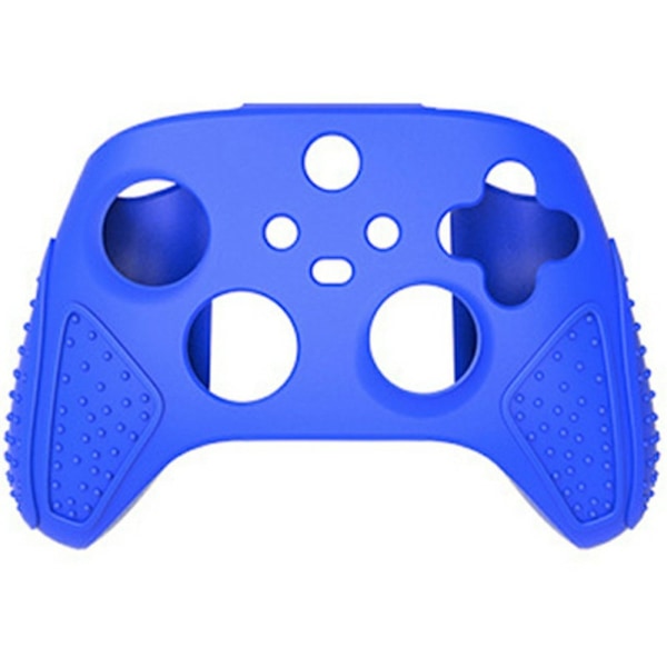 För Xbox Series S/X Game Controller Dammtätt silikonskydd Anti-halk Fodral - Blå Blå