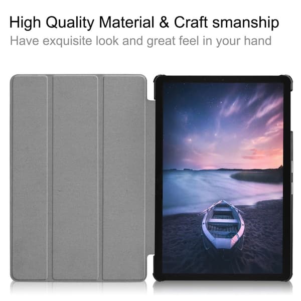 Slim Fit Deksel Til Samsung Galaxy Tab S4 10.5 - Svart Black
