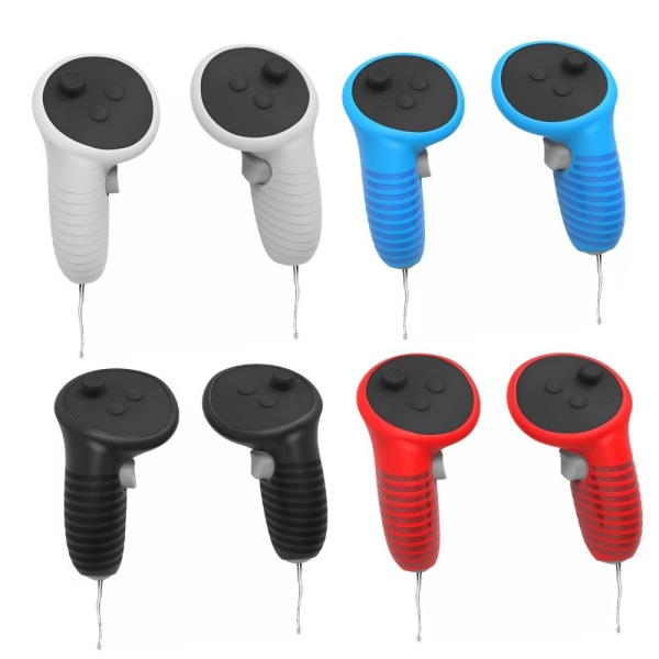 1 pari Oculus Quest 3 VR Handle Controller -kotelon kansi - PUNAINEN Red