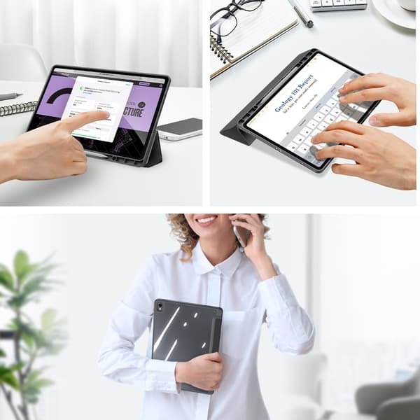 DUX DUCIS Surfplattefodral till Samsung Galaxy Tab S12+ Svart