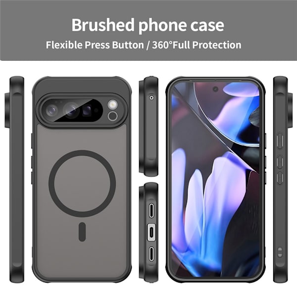Magnetisk mobilcover til Google Pixel 10 Pro XL Black