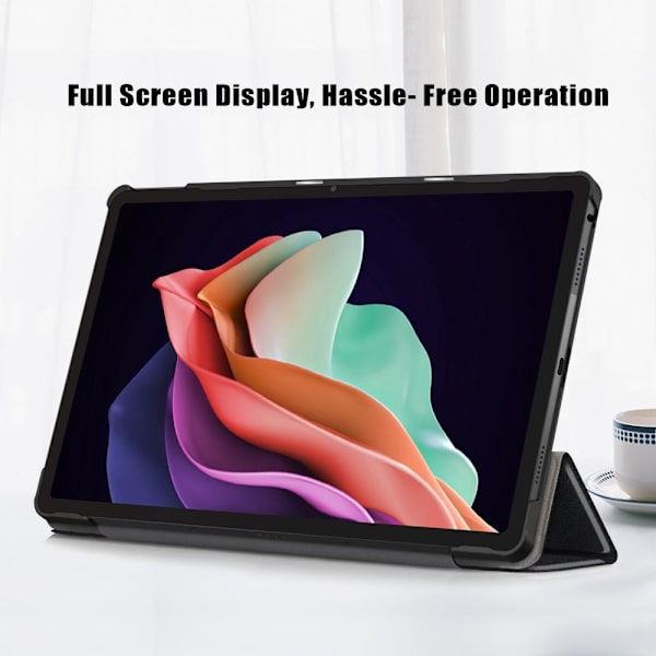 Tri-fold Stativdeksel for Lenovo Tab P11 Gen 2 Black